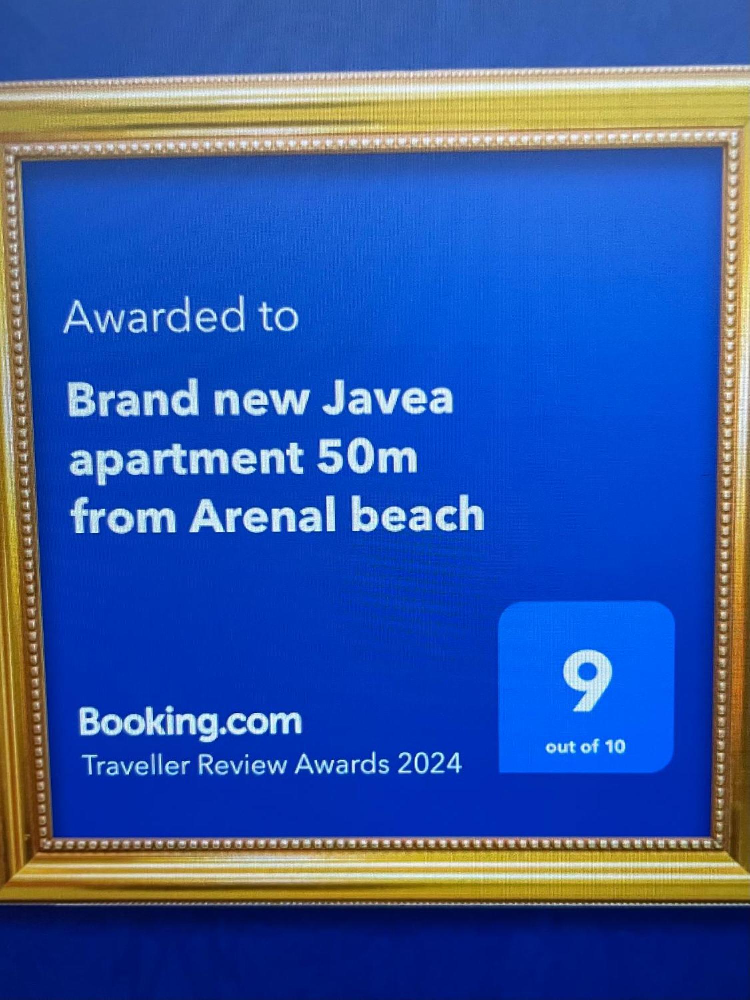 Brand New Javea Apartment 50M From Arenal Beach Экстерьер фото